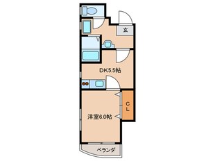 メゾンロイヤルヒロの物件間取画像